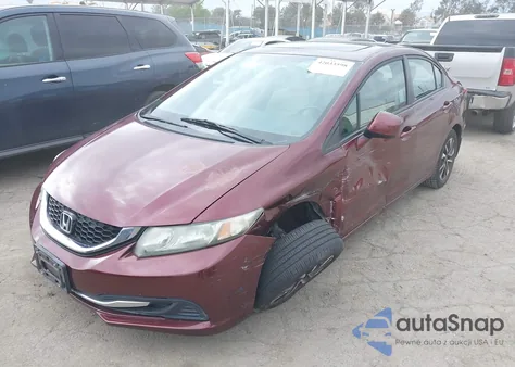 2013 Honda Civic Ex from USA, damaged, VIN 2HGFB2F85DH511610